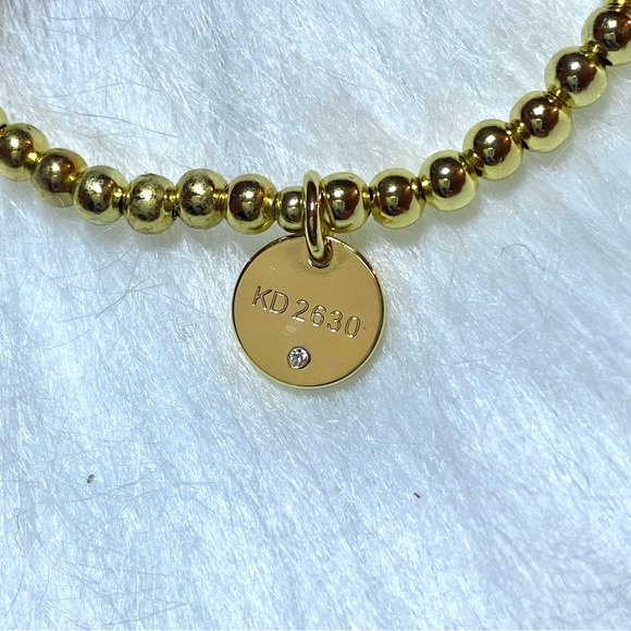 NWT Little Words Project 14k Gold Waterproof ‘You Got This’ Beaded Bracelet S/M - Picture 15 of 16